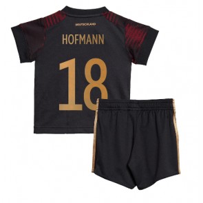 Maillot de foot Allemagne Jonas Hofmann #18 Extérieur enfant Monde 2022 Manches Courte (+ pantalon court)